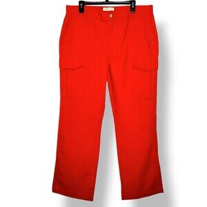 Urban Outfitters Standard Cloth Utility Cargo Laganlook Apple Red Men’s Large